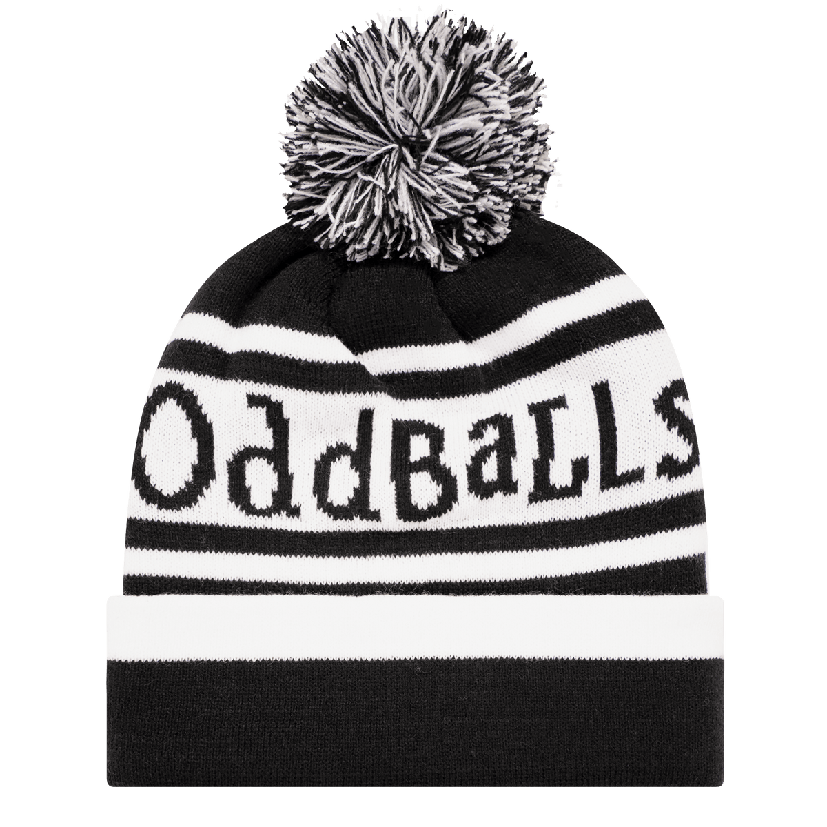 Obble Black | White - Bobble Hat