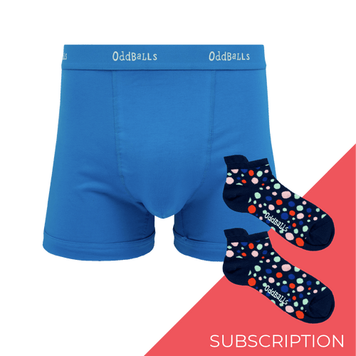 Men's Plain Cotton Boxer Shorts Subscription - 6 Months Prepaid (Free Socks + Free Delivery!)