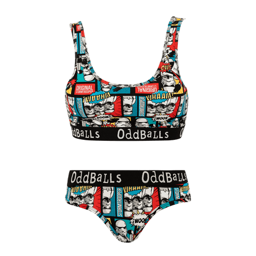 Original Stormtrooper Comic Bundle - Womens Bralette & Briefs Matching Set