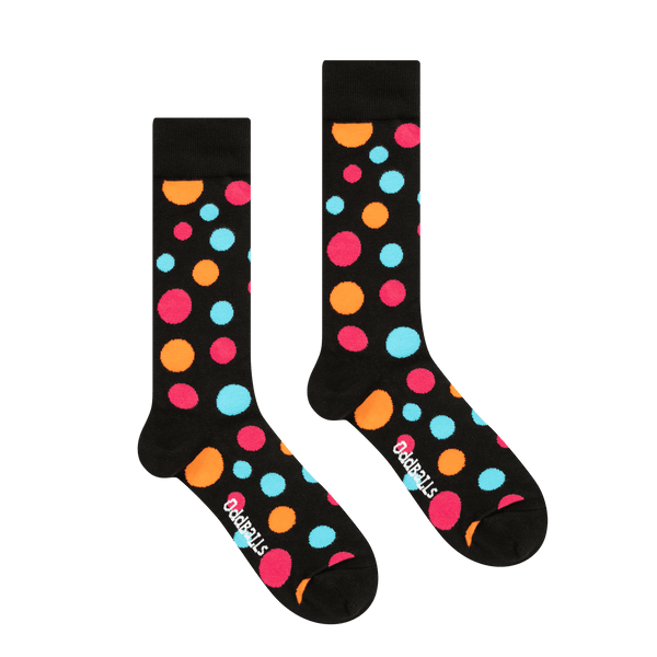 Orange Polka Dot - Socks