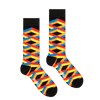 Red Zig Zag - Socks
