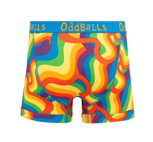 Over The Rainbow - Mens Cotton Boxer Shorts