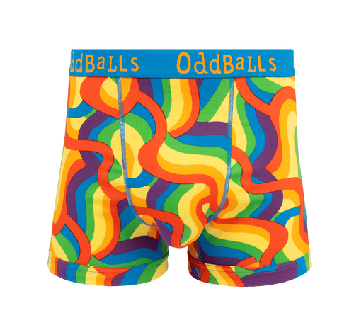 Over The Rainbow - Mens Cotton Boxer Shorts