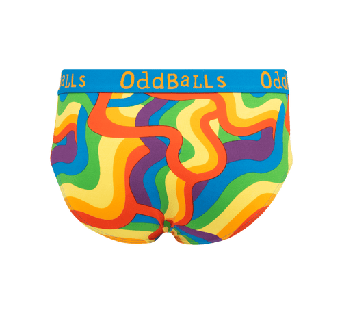 Over The Rainbow - Mens Cotton Briefs