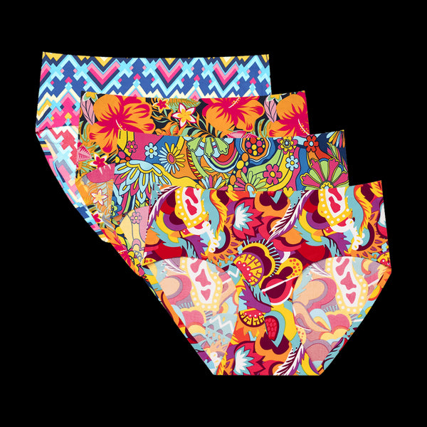 Out of Office Bundle - Ladies Seamless Full Briefs 4 Pack Bundle