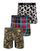 ASOS bamboo boxer shorts 3 pack