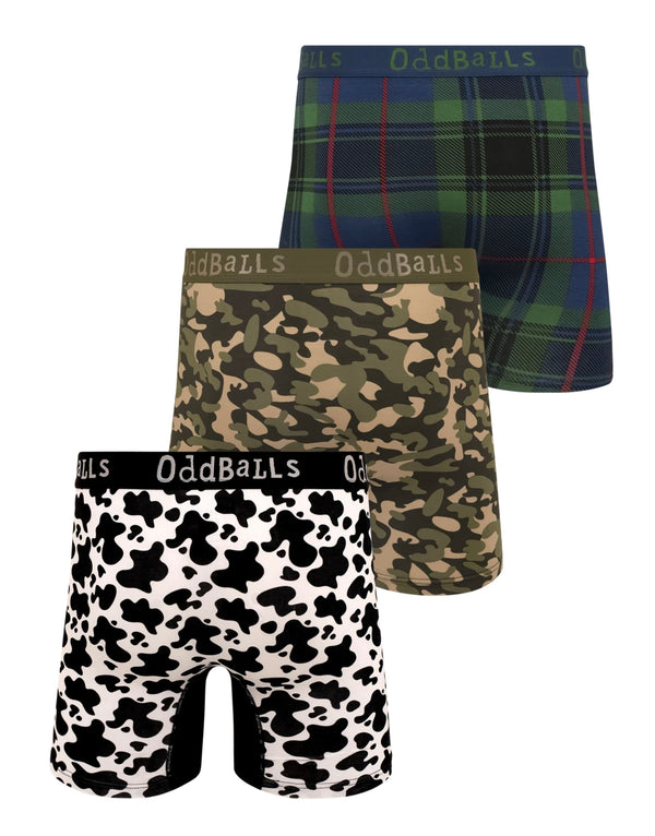 ASOS Bamboo boxer shorts 3 pack