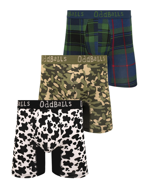 ASOS Bamboo boxer shorts 3 pack