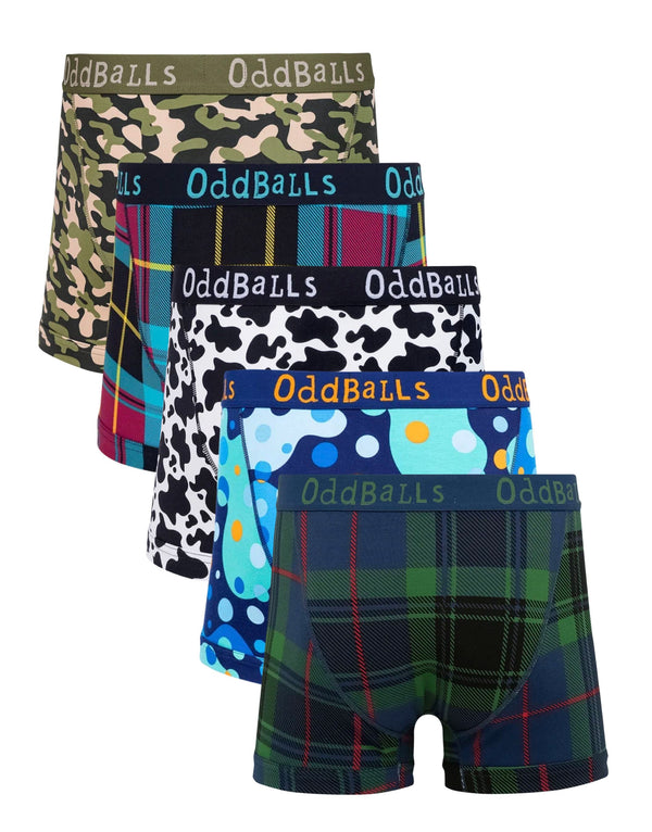 5 Pack cotton boxer shorts