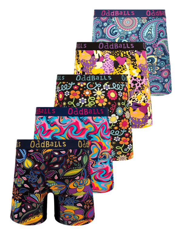 ASOS 5 Pack cotton boxer shorts