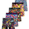 ASOS 5 Pack cotton boxer shorts