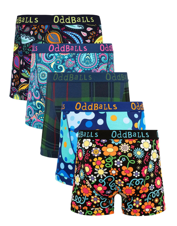 5 Pack cotton boxer shorts