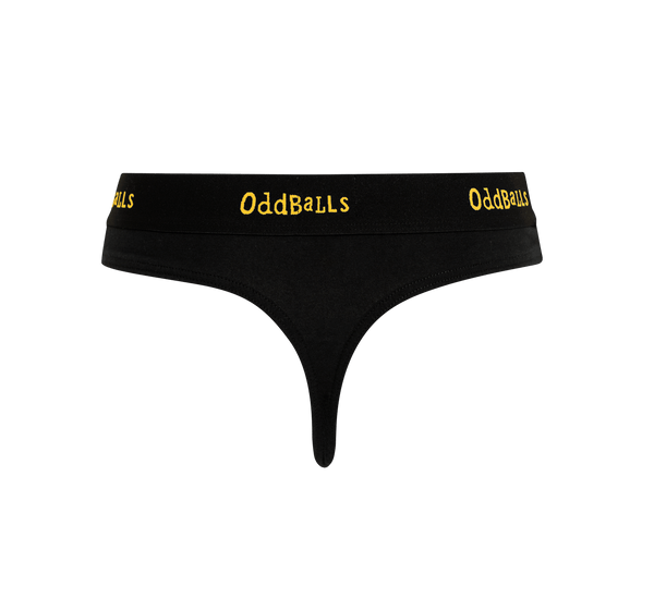 Women's Plain Thong Subscription - 12 Month Prepaid (Free Socks + Free Delivery!)
