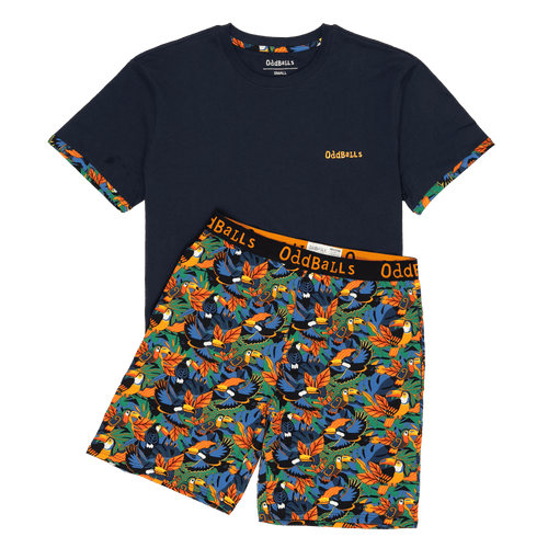 Paradise - Men's Short Pyjamas Set (T-Shirt & Shorts)