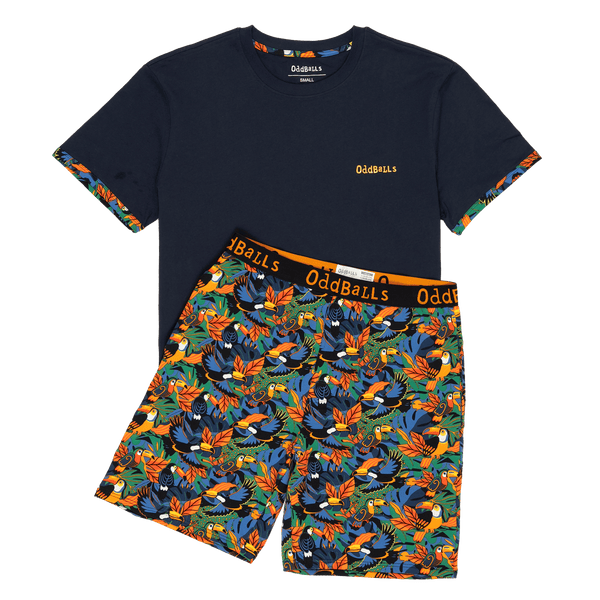 Paradise - Men's Short Pyjamas Set (T-Shirt & Shorts)
