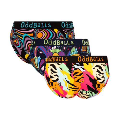 Party Pants Bundle - Ladies Cotton Briefs 3 Pack