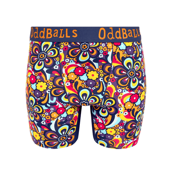 Peace and Love - Ladies Bamboo Boxers