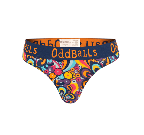 Peace and Love - Ladies Thong