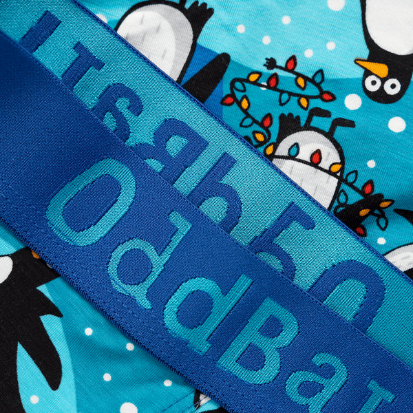 Penguins - Mens Bamboo Boxer Shorts