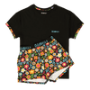 Petal Power - Women's Short Pyjamas Set (T-Shirt & Shorts)