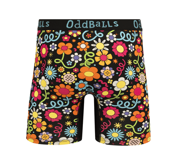 Petal Power - Mens Bamboo Boxer Shorts