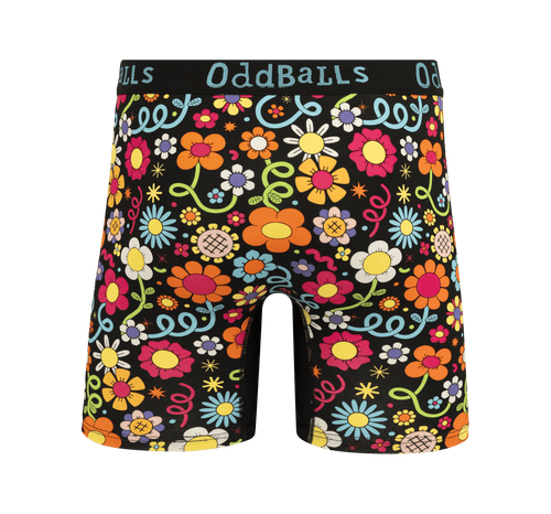 Petal Power - Mens Bamboo Boxer Shorts