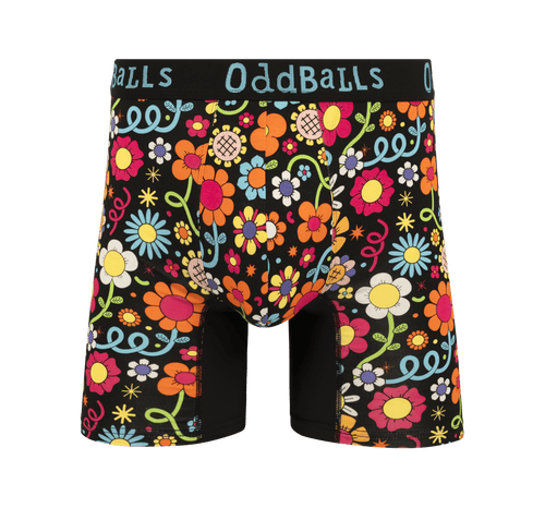 Petal Power - Mens Bamboo Boxer Shorts