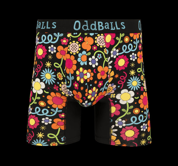 Petal Power - Mens Bamboo Boxer Shorts