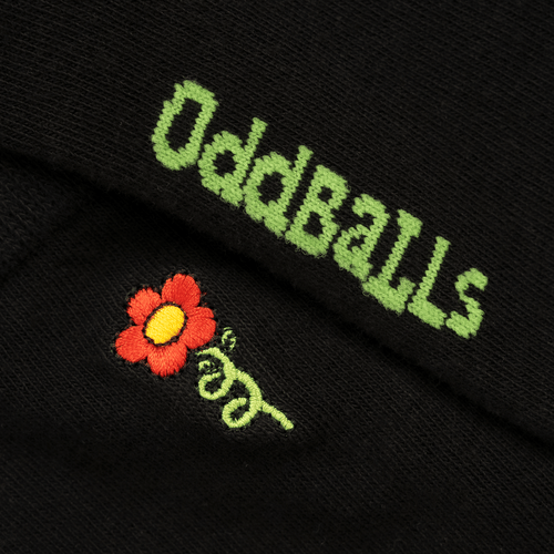 Petal Power - Embroidered Socks