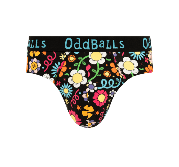 Petal Power - Mens Cotton Briefs
