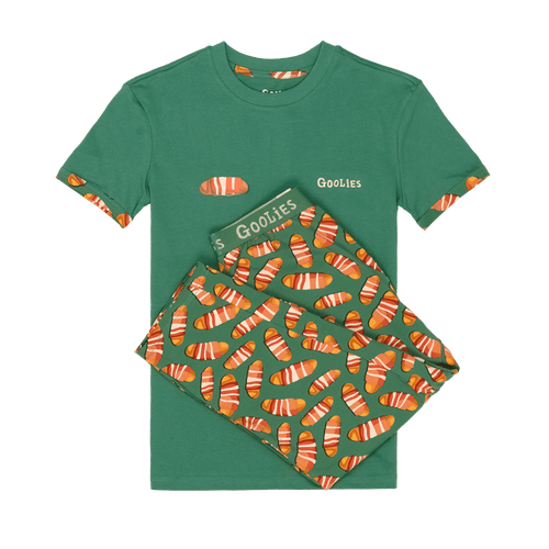 Pigs in Blankets - Kids Long Pyjamas Set (T-Shirt & Trousers)