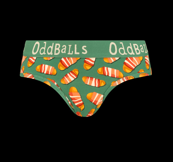 Pigs In Blankets Bundle - Ladies Briefs & Sock