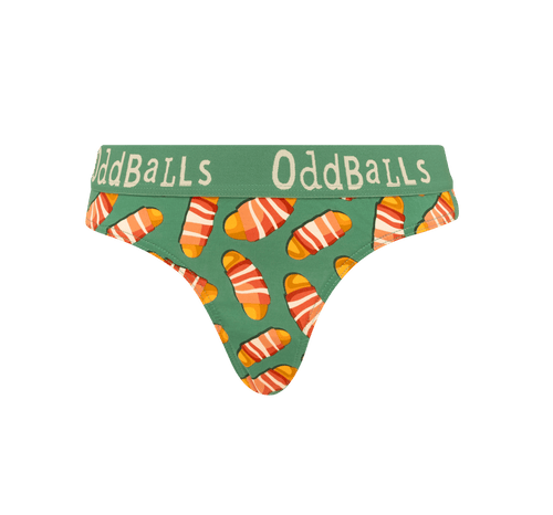 Pigs In Blankets - Ladies Thong