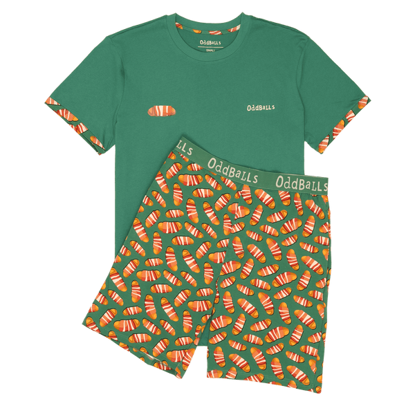 Pigs in Blankets - Men's Short Pyjamas Set (T-Shirt & Shorts)