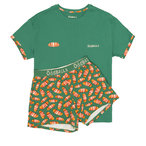 Pigs in Blankets - Women's Short Pyjamas Set (T-Shirt & Shorts)