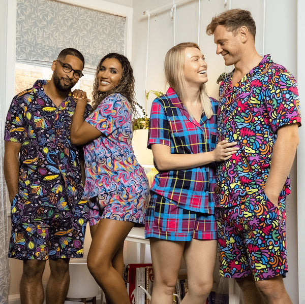 Ripple - Modal Women's Short Button Up Pyjamas Set