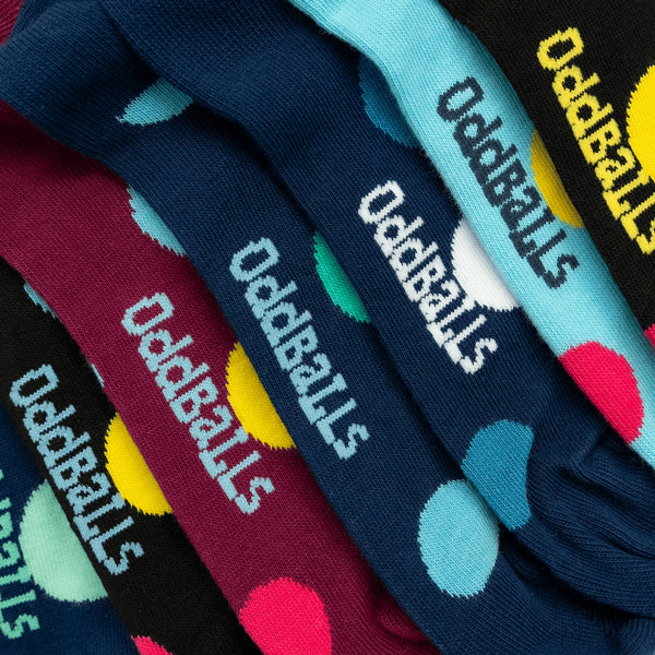 Polka Dot Bundle - 7 Pack Sock Bundle