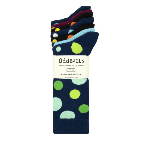 Polka Dot Bundle - 7 Pack Sock Bundle