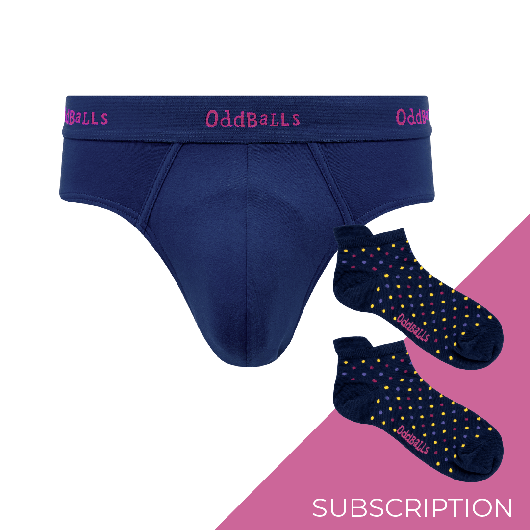 Plain Cotton Brief Subscription 6 Months Prepaid