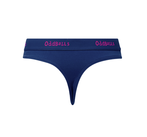 Women's Plain Thong Subscription - 12 Month Prepaid (Free Socks + Free Delivery!)
