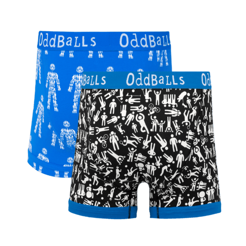 Prostate Cancer UK Bundle - Mens Cotton Boxer Shorts 2 Pack