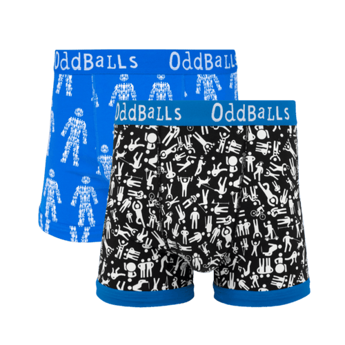 Prostate Cancer UK Bundle - Mens Cotton Boxer Shorts 2 Pack