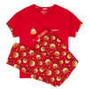 Christmas Puddings - Women's Long Pyjamas Set (T-Shirt & Trousers)