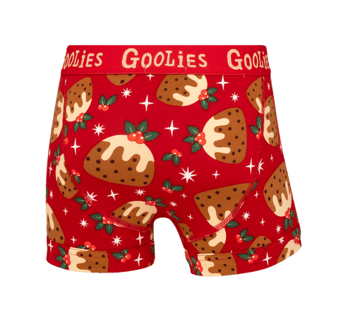 Christmas Puddings - Kids Boxer Shorts