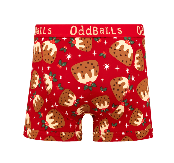 Christmas Puddings - Mens Boxer Shorts