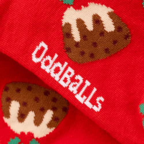 Christmas Puddings - Crew Socks