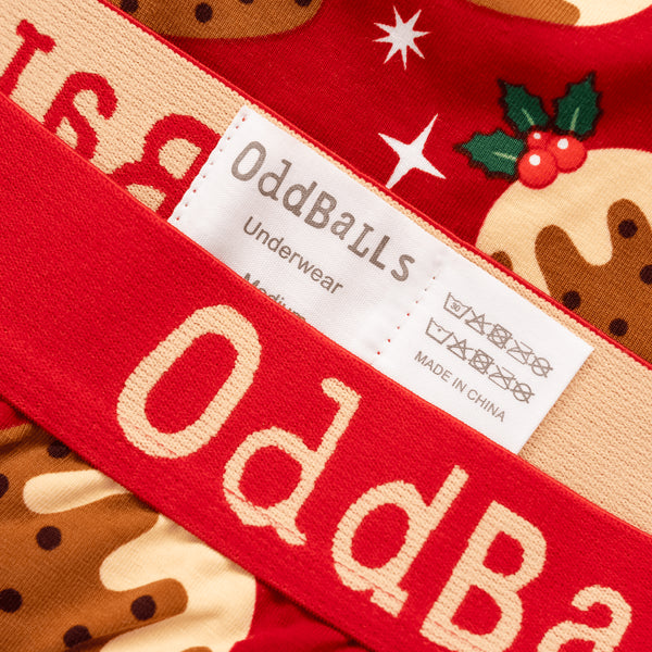 Christmas Puddings - Ladies Briefs