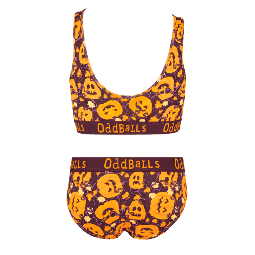 Pumpkins Bundle - Womens Bralette & Briefs Matching Set