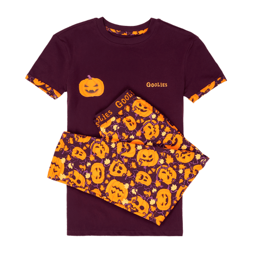 Pumpkins - Kids Long Pyjamas Set (T-Shirt & Trousers)