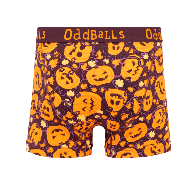 Pumpkins - Mens Cotton Boxer Shorts